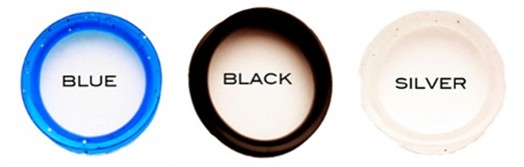 Blue Ribbon Finger Sizer Color Options - Blue - Black - Silver