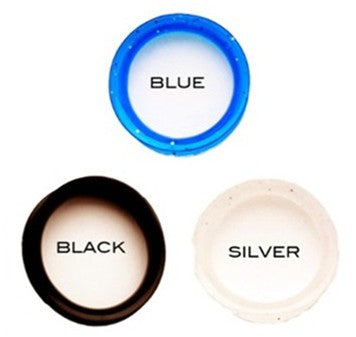 Blue Ribbon Finger Sizer Color Options - Blue - Black - Silver