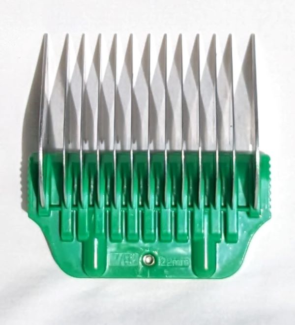 Bucchelli 7/8" Detachable Stainless Steel Comb for Wide Blades