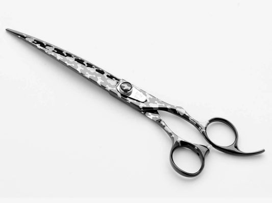 Dirty Dog Black Curved Pet Grooming Shear