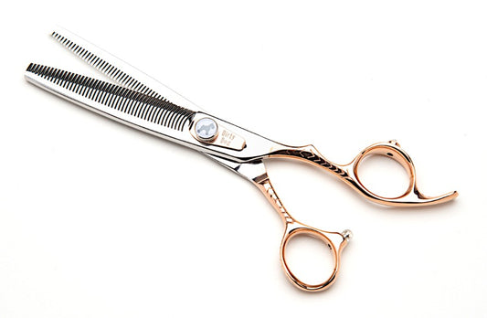 Dirty Dog Rose Double 48 Tooth Thinning Grooming Shear