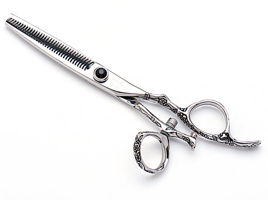 Dynasty Iris Double Tooth Swivel Thinning Shear