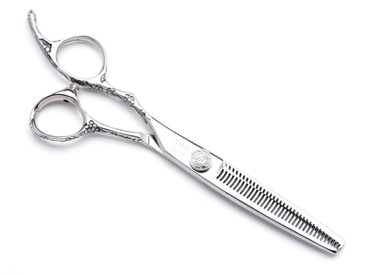 Dynasty Iris Lefty Double Tooth Thinning Shear