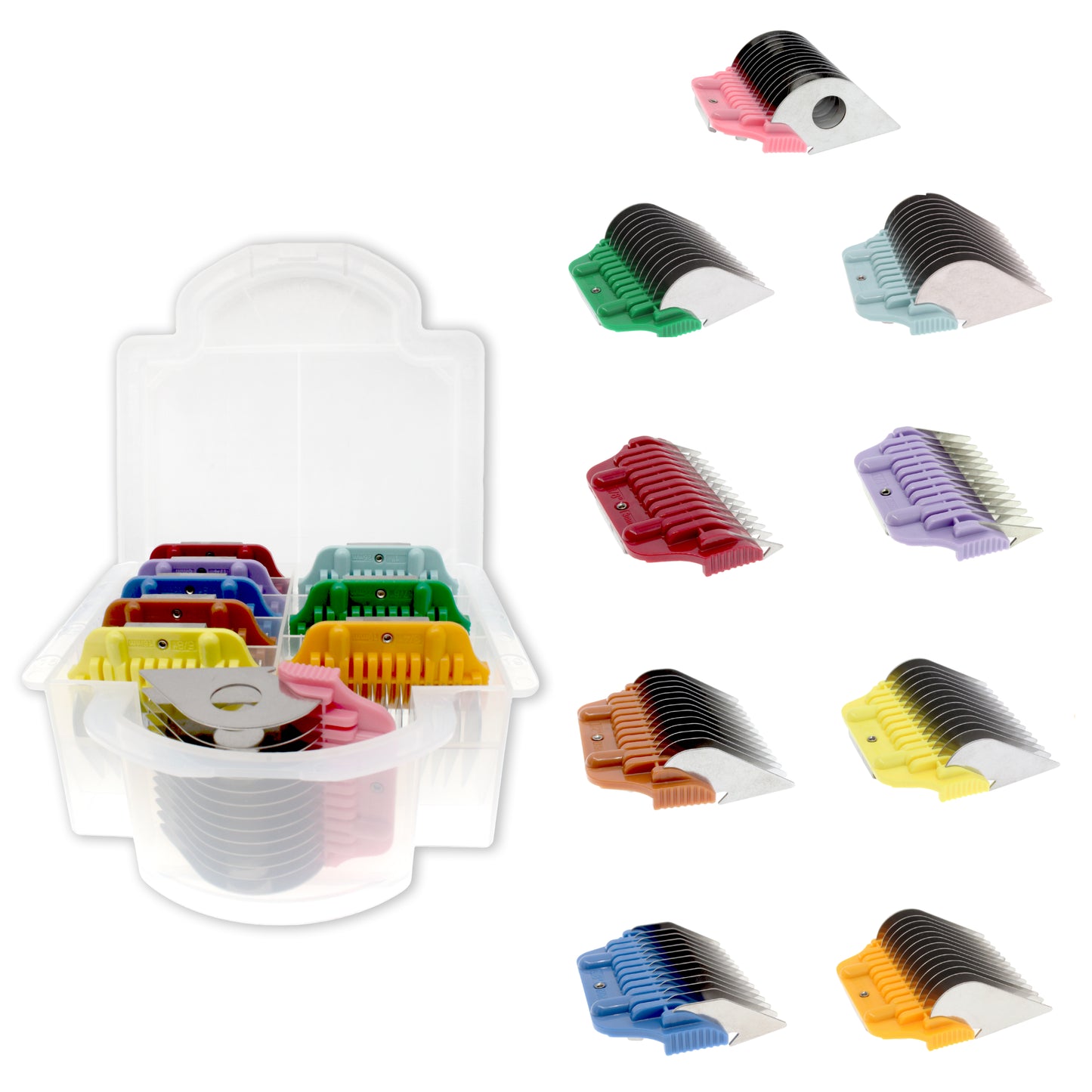 Bucchelli Wide Detachable Stainless Steel Comb Boxed Set