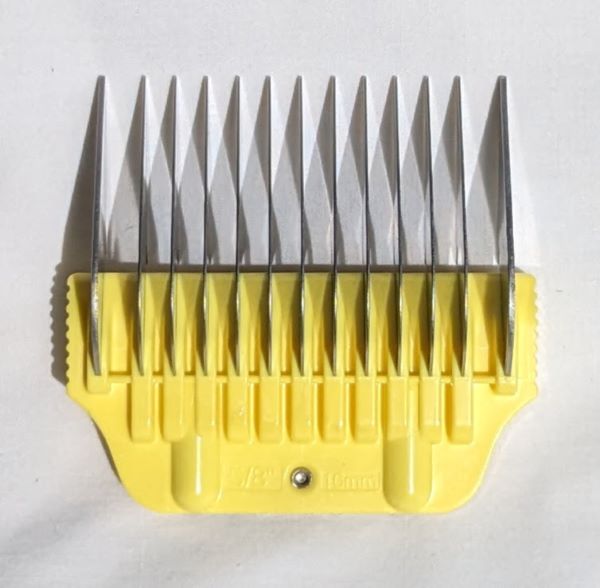 Bucchelli 5/8" Detachable Stainless Steel Comb for Wide Blades