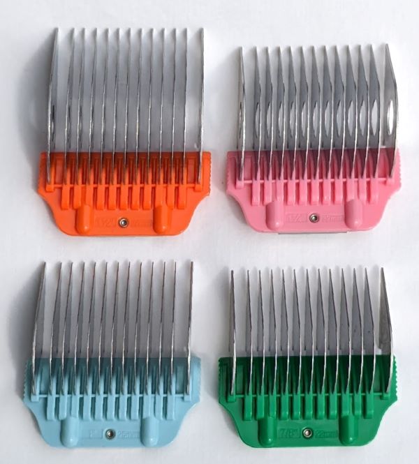 Bucchelli Wide Detachable Stainless Steel Long Comb Set