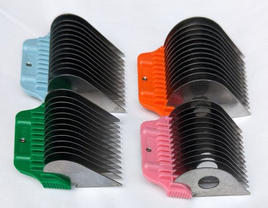 Bucchelli Wide Detachable Stainless Steel Long Comb Set