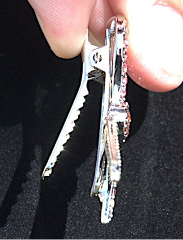 Jeweled Scissor Hair Clip