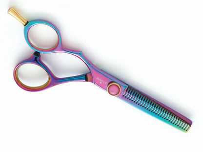 Debut Lefty Rainbow Thinning Shear