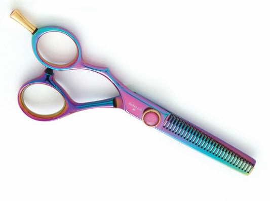 Debut Lefty Rainbow Thinning Shear
