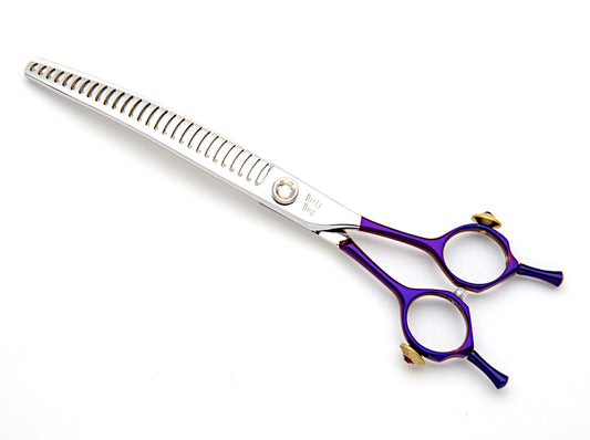 Dirty Dog Best In Show XC-7528 Curved Chunking Grooming Shear