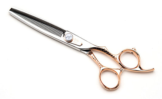 Dirty Dog Rose Double 48 Tooth Thinning Grooming Shear