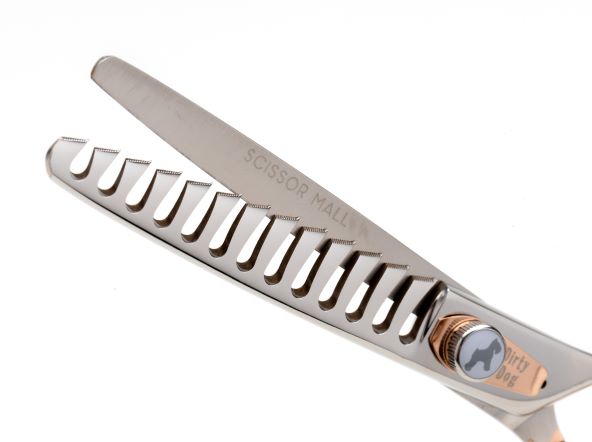 Dirty Dog Rose Grooming Serrated Chunking Shear