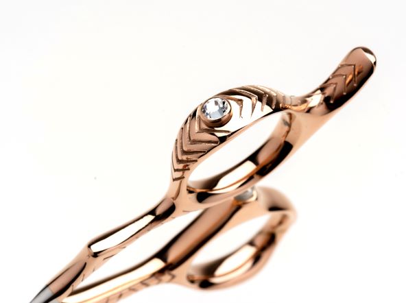 Dirty Dog Rose Double Tooth Thinning Grooming Shear