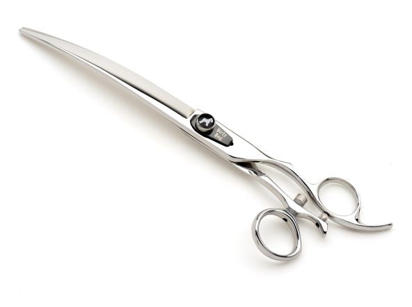 Dirty Dog Swivel Curved Grooming Shear - 8 inch