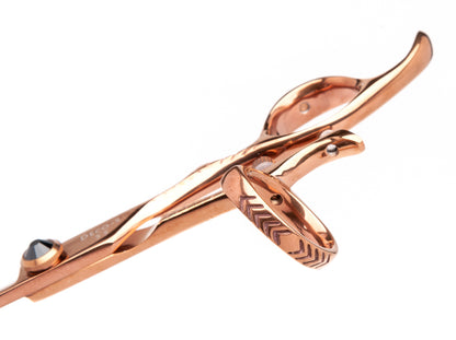 Dynasty Deco Swivel Thinning Shear