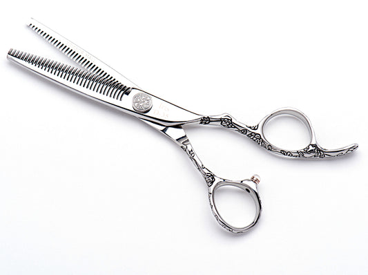Dynasty Iris Double Tooth Thinning Shear