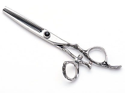 Dynasty Iris Double Tooth Swivel Thinning Shear