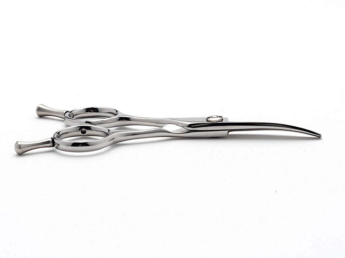 Dirty Dog Lefty Short Flipper Curved Pet Grooming Shear