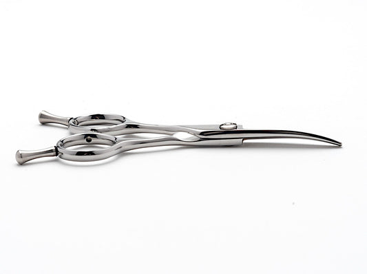 Dirty Dog Lefty Short Flipper Curved Pet Grooming Shear