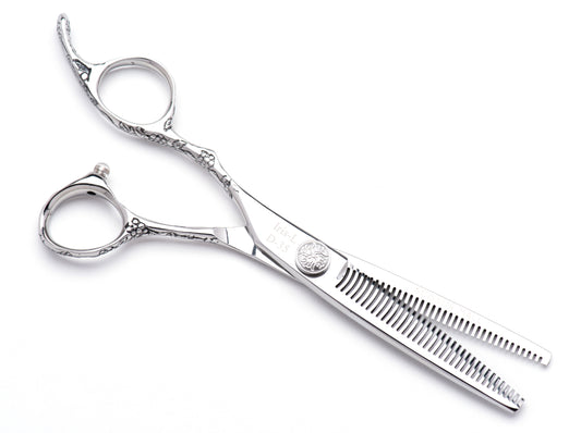 Dynasty Iris Lefty Double Tooth Thinning Shear
