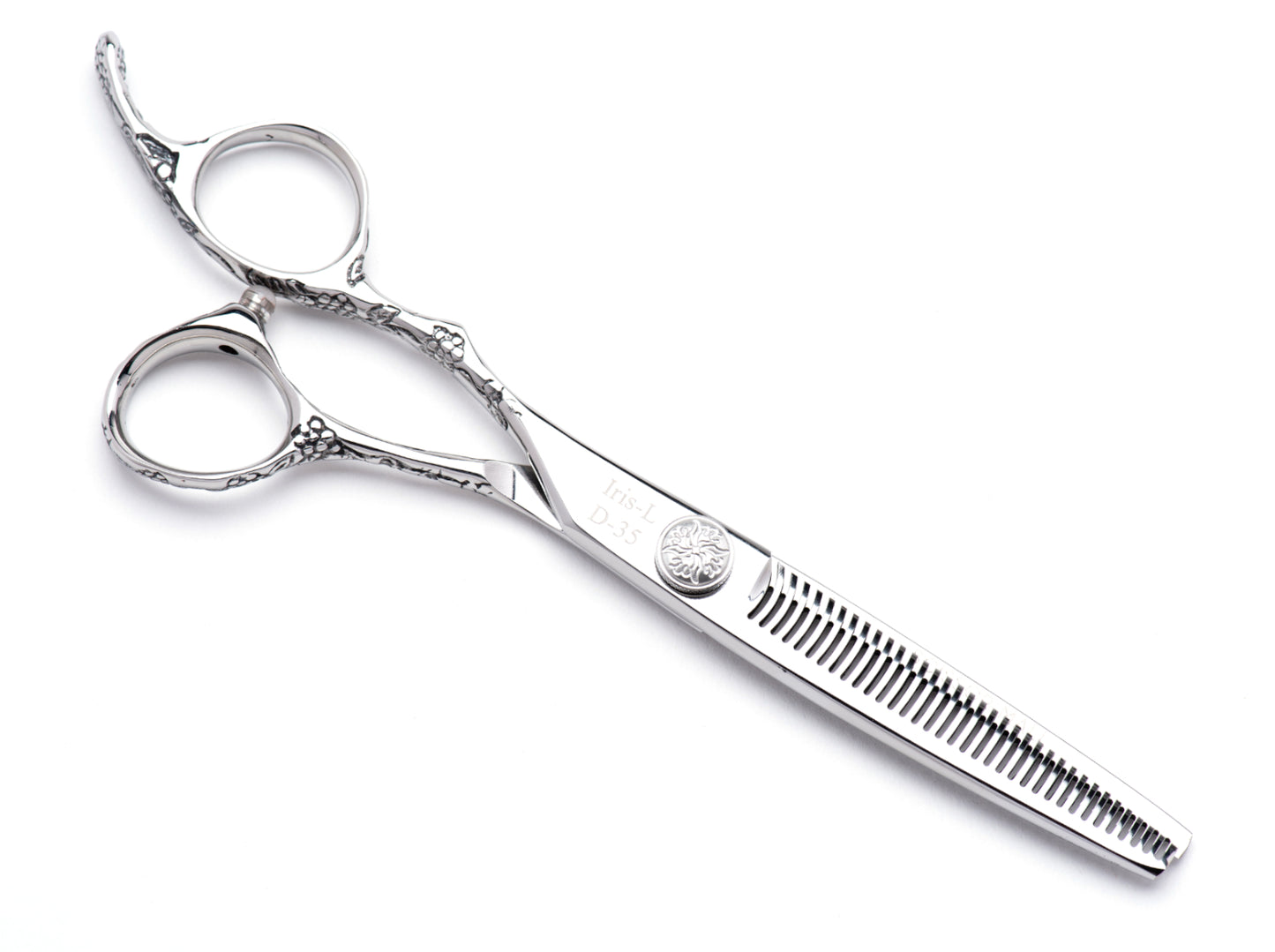 Dynasty Iris Lefty Double Tooth Thinning Shear